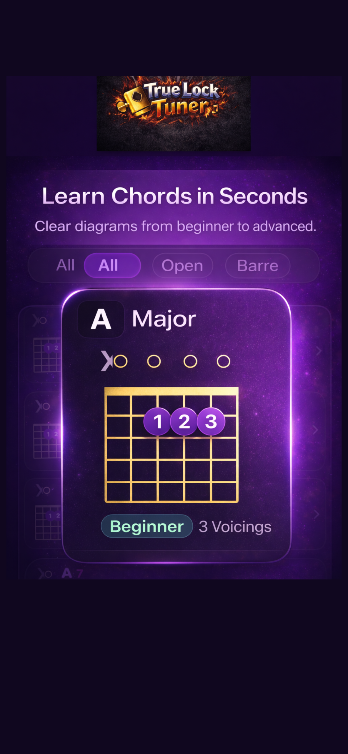 learn chords in seconds